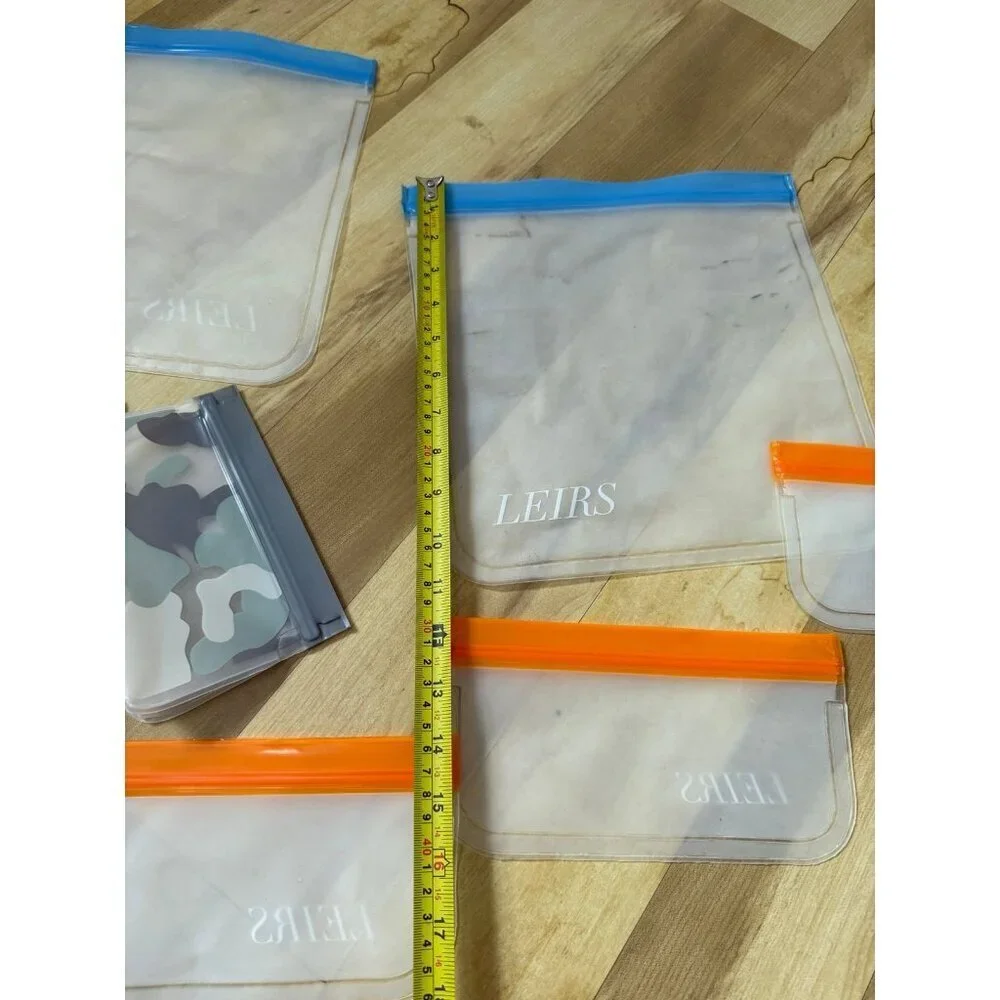 LEIRS lot of reusable plastic storage bags